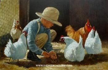 unknow artist Cock 184 oil painting image